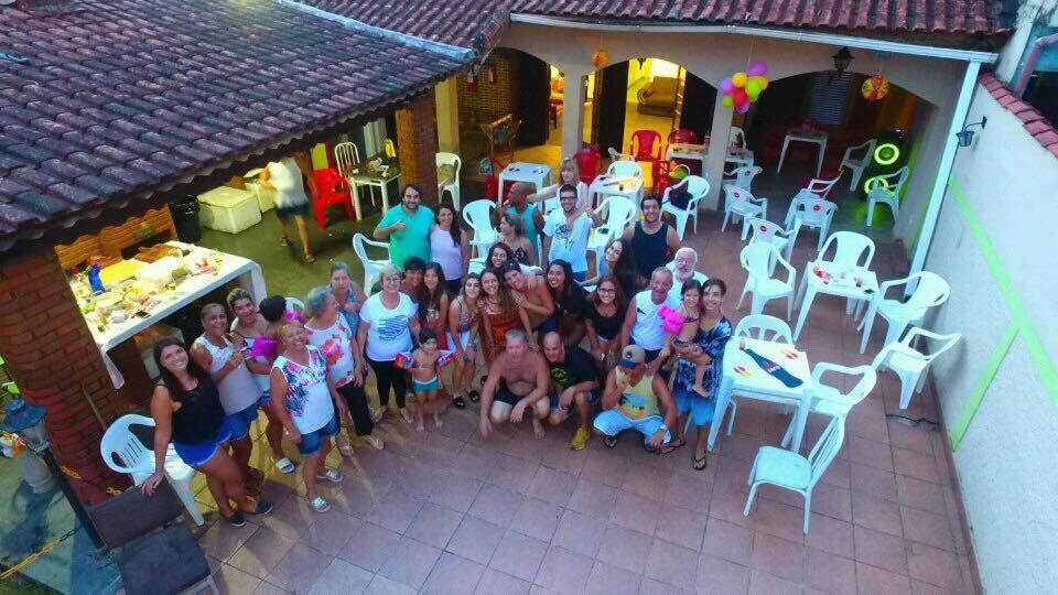Casa Guilhermina Com Piscina E Churrasqueira Praia Grande  Kültér fotó